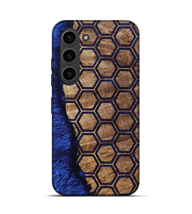 Galaxy S23 Wood Live Edge Phone Case - Shelia (Pattern, 801765)