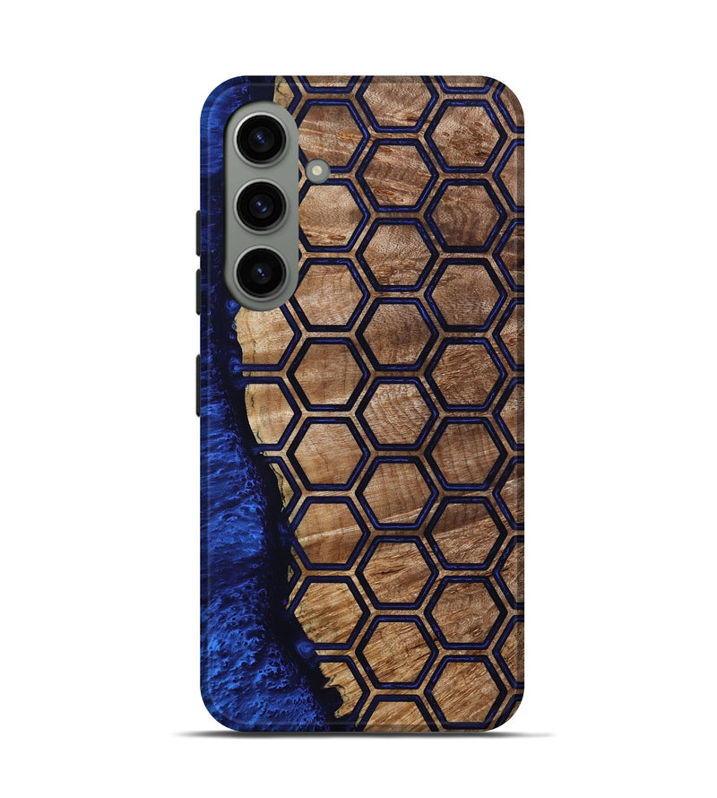 Galaxy S24 Wood Live Edge Phone Case - Shelia (Pattern, 801765)