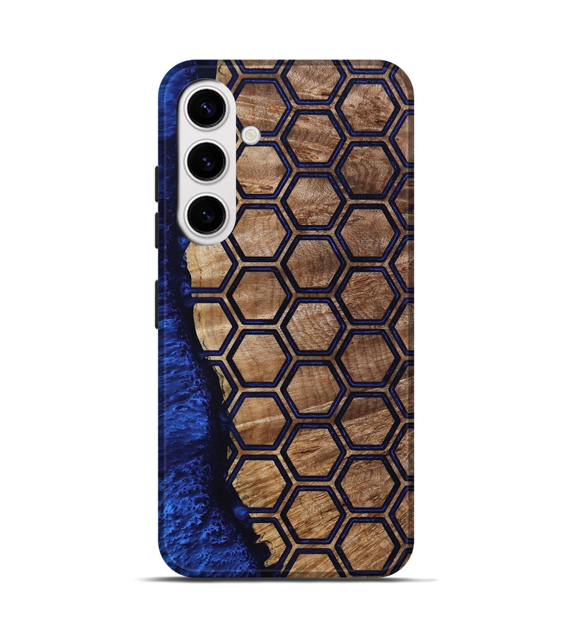Galaxy S25 Wood Live Edge Phone Case - Shelia (Pattern, 801765)