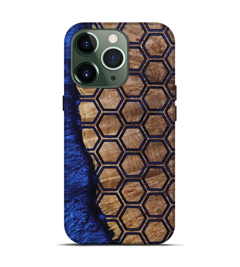 iPhone 13 Pro Wood Live Edge Phone Case - Shelia (Pattern, 801765)