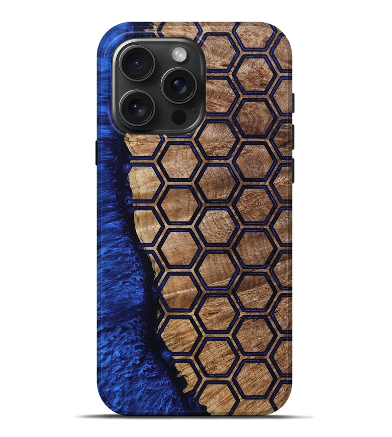 iPhone 16 Pro Max Wood Live Edge Phone Case - Shelia (Pattern, 801765)