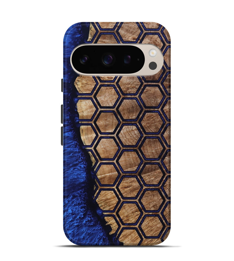 Pixel 9 Pro Wood Live Edge Phone Case - Shelia (Pattern, 801765)