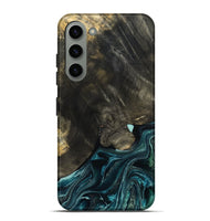 Galaxy S23 Plus Wood Live Edge Phone Case - Katlin (Blue, 801767)