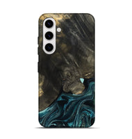 Galaxy S25 Wood Live Edge Phone Case - Katlin (Blue, 801767)