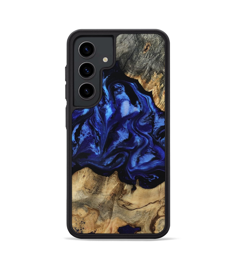 Galaxy S24 Wood Phone Case - Tayler (Blue, 801770)