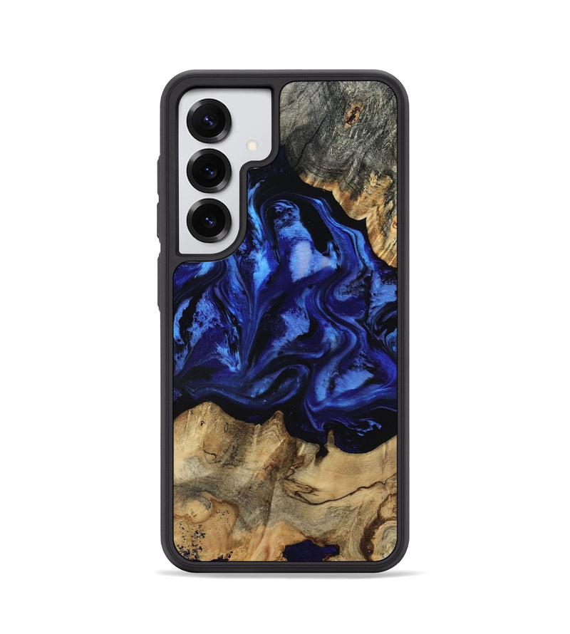 Galaxy S25 Wood Phone Case - Tayler (Blue, 801770)