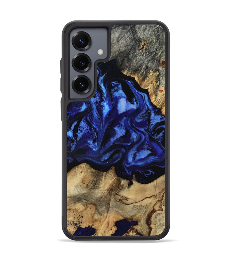 Galaxy S25 Plus Wood Phone Case - Tayler (Blue, 801770)