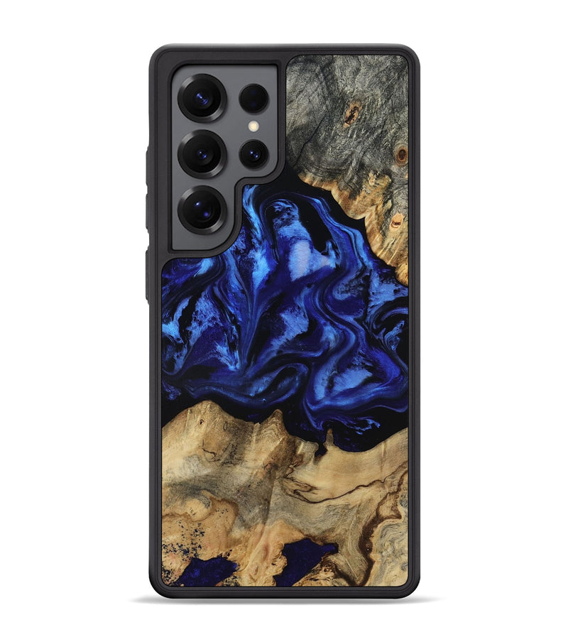Galaxy S25 Ultra Wood Phone Case - Tayler (Blue, 801770)