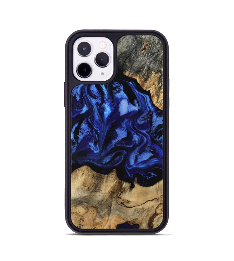 iPhone 11 Pro Wood Phone Case - Tayler (Blue, 801770)
