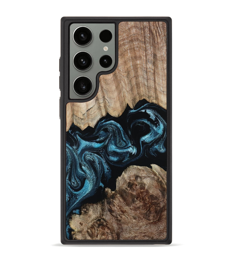 Galaxy S23 Ultra Wood Phone Case - Jericho (Blue, 801772)