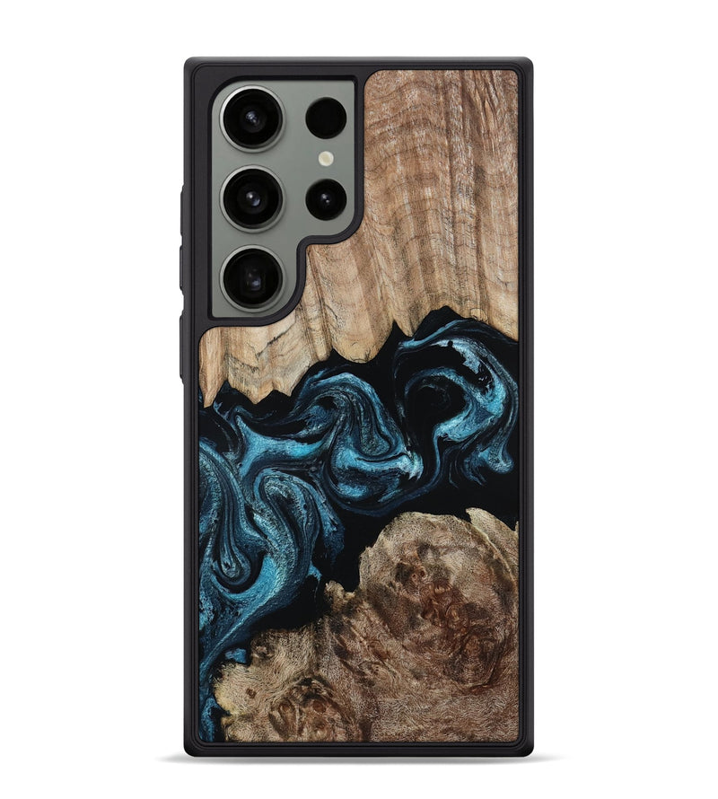 Galaxy S24 Ultra Wood Phone Case - Jericho (Blue, 801772)
