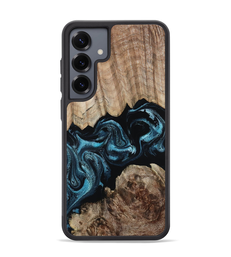 Galaxy S25 Plus Wood Phone Case - Jericho (Blue, 801772)