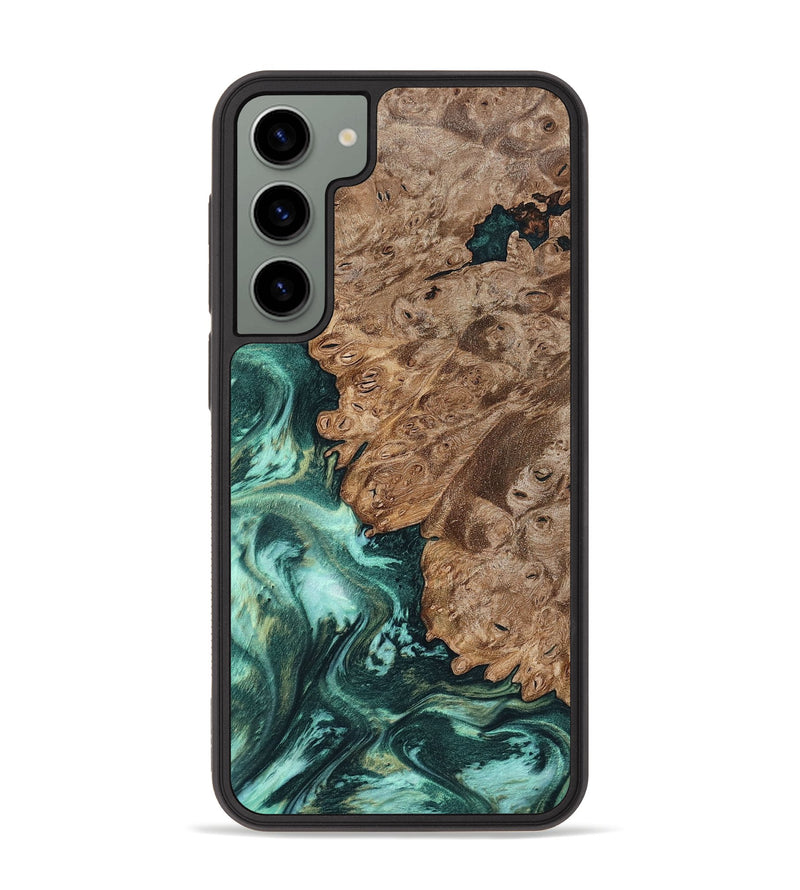 Galaxy S23 Plus Wood Phone Case - Ned (Green, 801773)