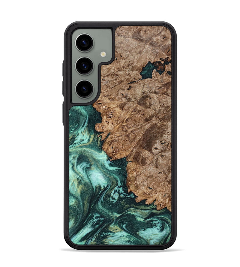 Galaxy S24 Plus Wood Phone Case - Ned (Green, 801773)