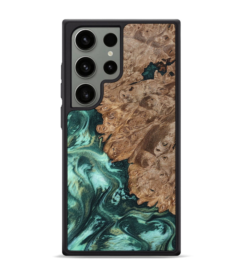 Galaxy S24 Ultra Wood Phone Case - Ned (Green, 801773)