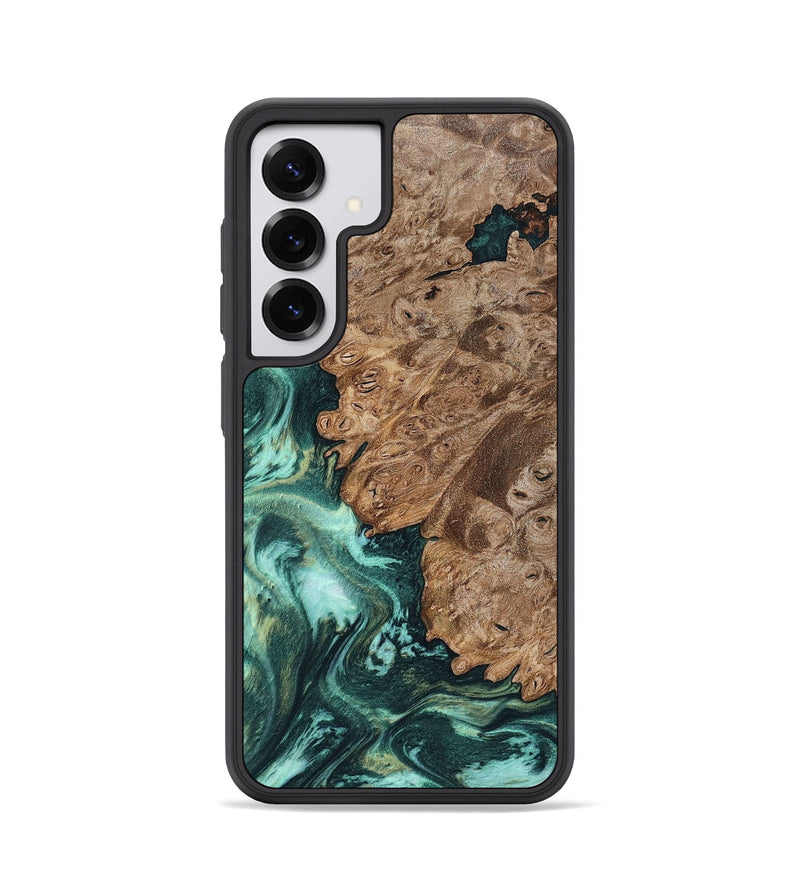 Galaxy S25 Wood Phone Case - Ned (Green, 801773)