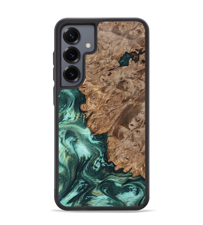 Galaxy S25 Plus Wood Phone Case - Ned (Green, 801773)