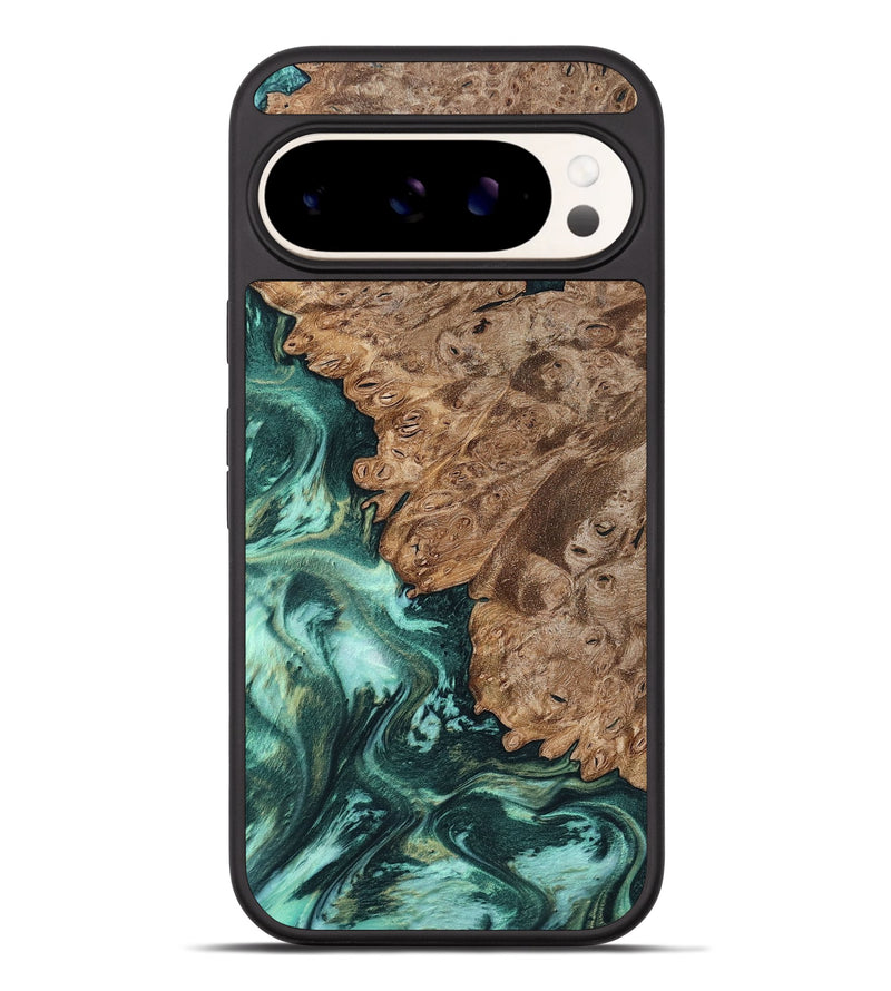 Pixel 9 Pro XL Wood Phone Case - Ned (Green, 801773)