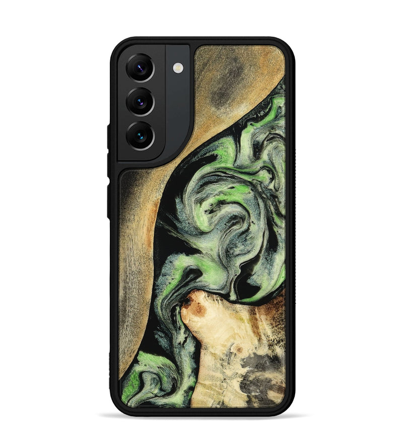 Galaxy S22 Plus Wood Phone Case - Zev (Green, 801775)