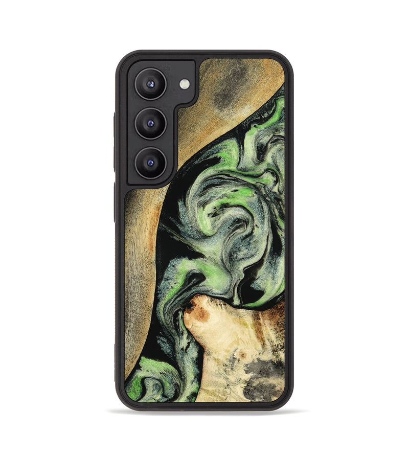 Galaxy S23 Wood Phone Case - Zev (Green, 801775)