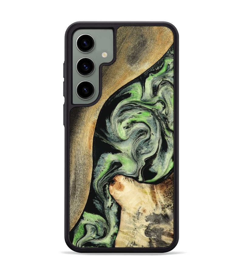 Galaxy S24 Plus Wood Phone Case - Zev (Green, 801775)