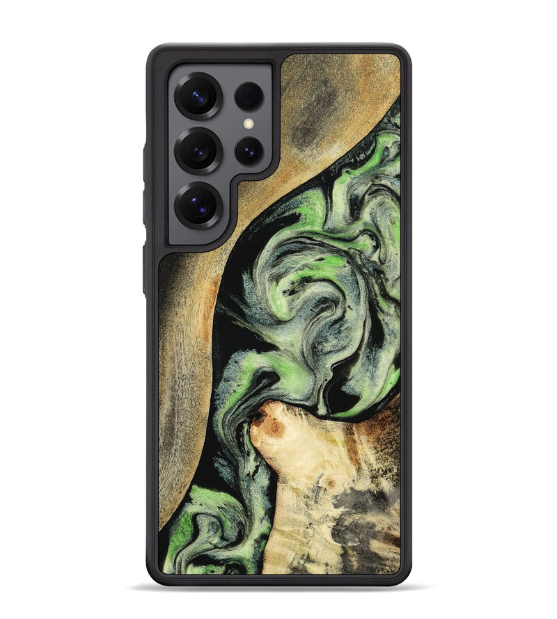 Galaxy S25 Ultra Wood Phone Case - Zev (Green, 801775)