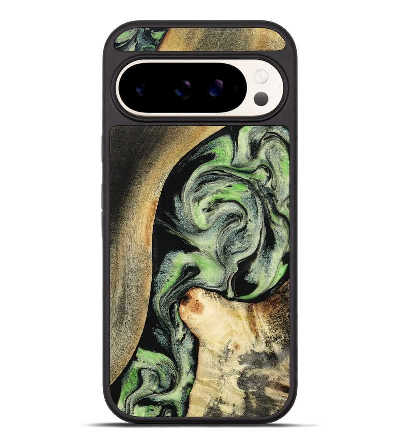 Pixel 9 Pro XL Wood Phone Case - Zev (Green, 801775)