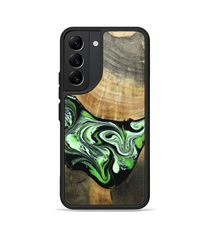 Galaxy S22 Wood Phone Case - Tomas (Green, 801776)