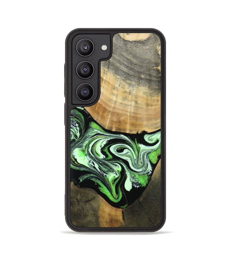 Galaxy S23 Wood Phone Case - Tomas (Green, 801776)