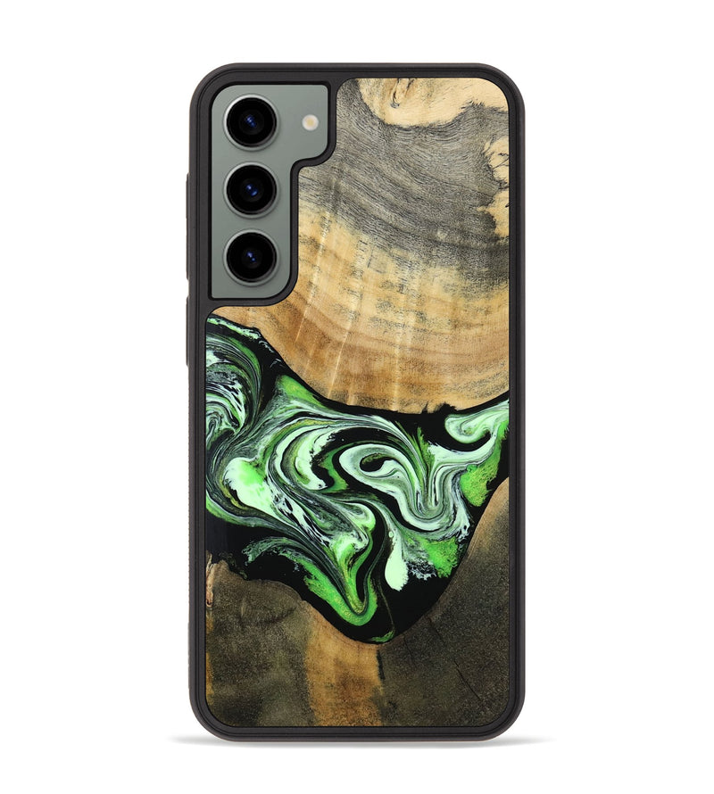 Galaxy S23 Plus Wood Phone Case - Tomas (Green, 801776)