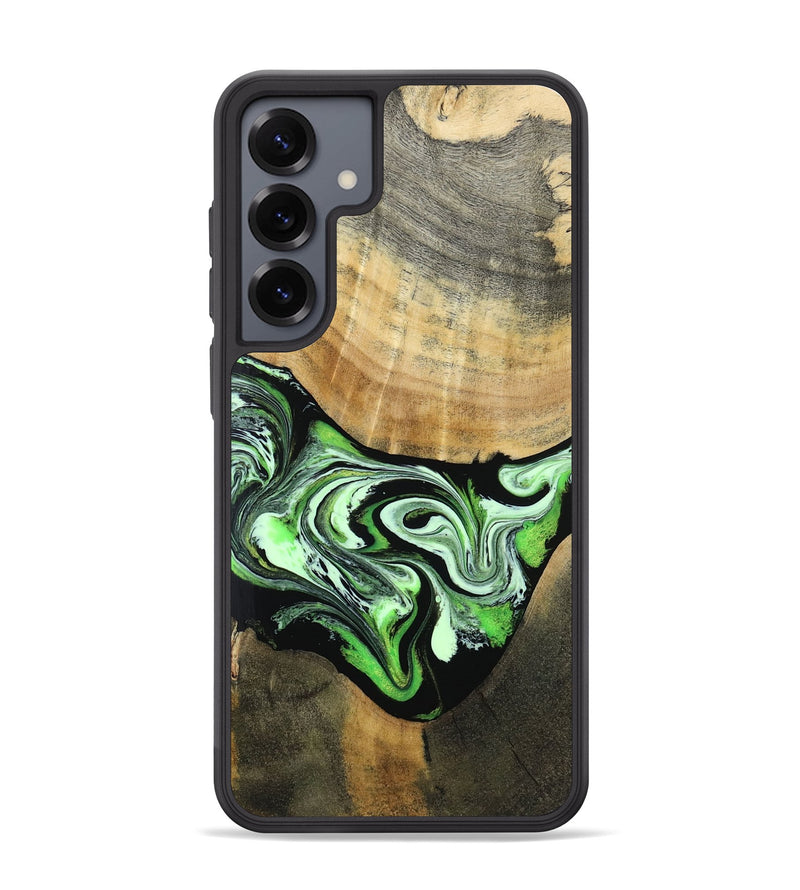 Galaxy S25 Plus Wood Phone Case - Tomas (Green, 801776)
