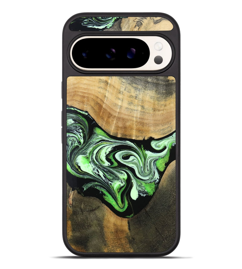Pixel 9 Pro XL Wood Phone Case - Tomas (Green, 801776)