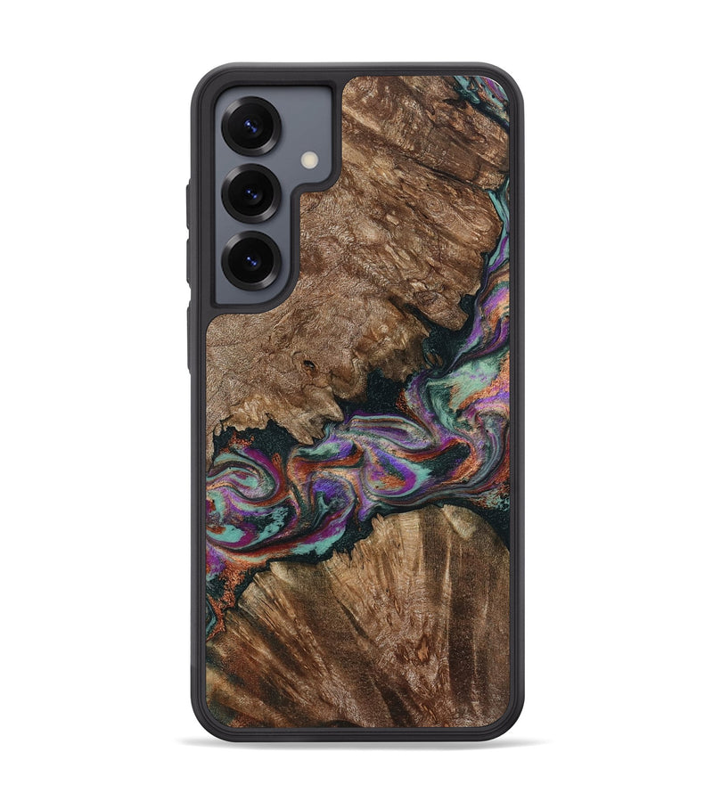 Galaxy S25 Plus Wood Phone Case - Casey (Green, 801778)