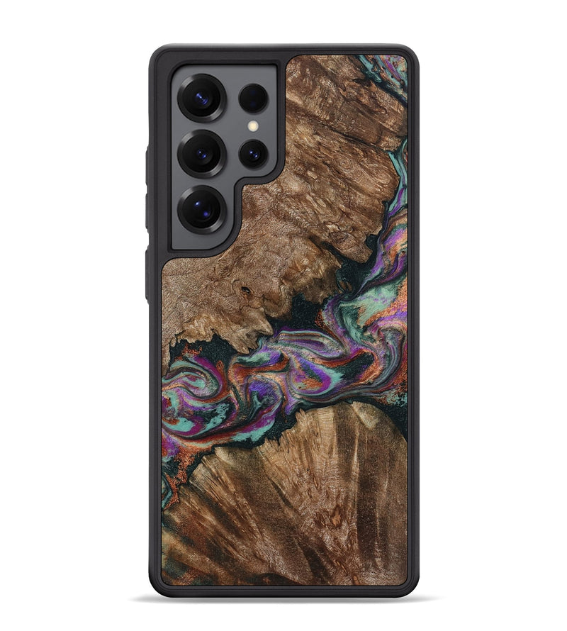 Galaxy S25 Ultra Wood Phone Case - Casey (Green, 801778)