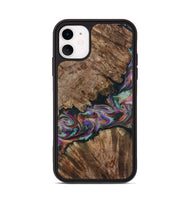 iPhone 11 Wood Phone Case - Casey (Green, 801778)