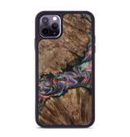 iPhone 11 Pro Max Wood Phone Case - Casey (Green, 801778)