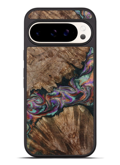 Pixel 9 Pro XL Wood Phone Case - Casey (Green, 801778)