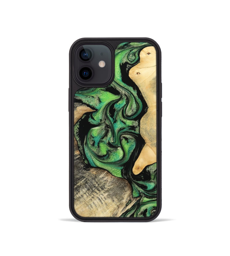 iPhone 12 mini Wood Phone Case - Zen (Ombre, 801779)