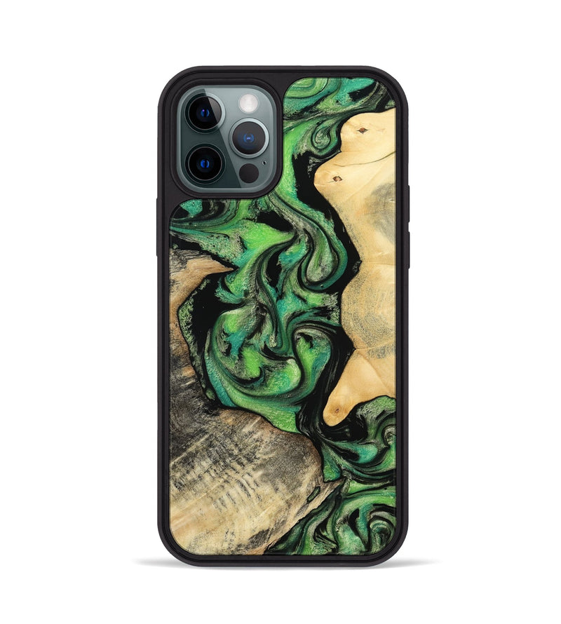 iPhone 12 Pro Wood Phone Case - Zen (Ombre, 801779)