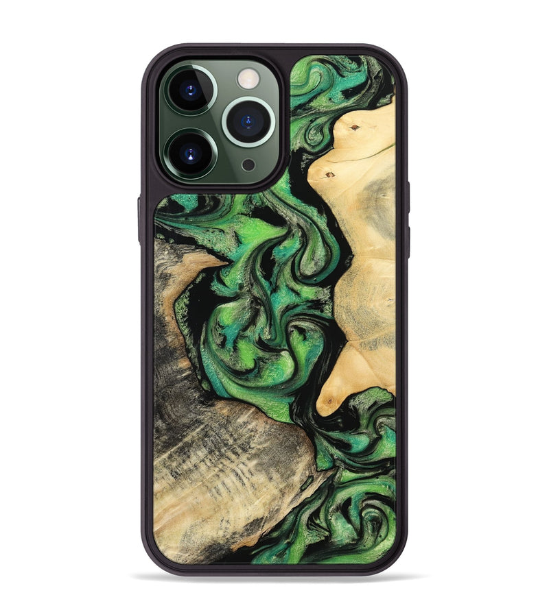 iPhone 13 Pro Max Wood Phone Case - Zen (Ombre, 801779)