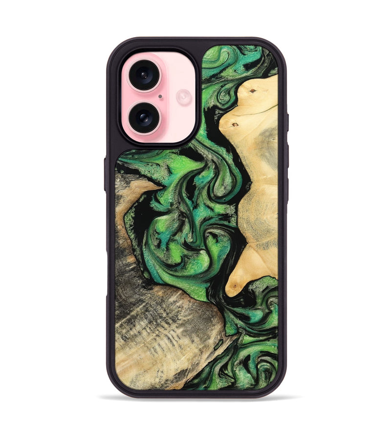 iPhone 16 Wood Phone Case - Zen (Ombre, 801779)