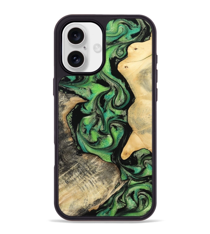 iPhone 16 Plus Wood Phone Case - Zen (Ombre, 801779)