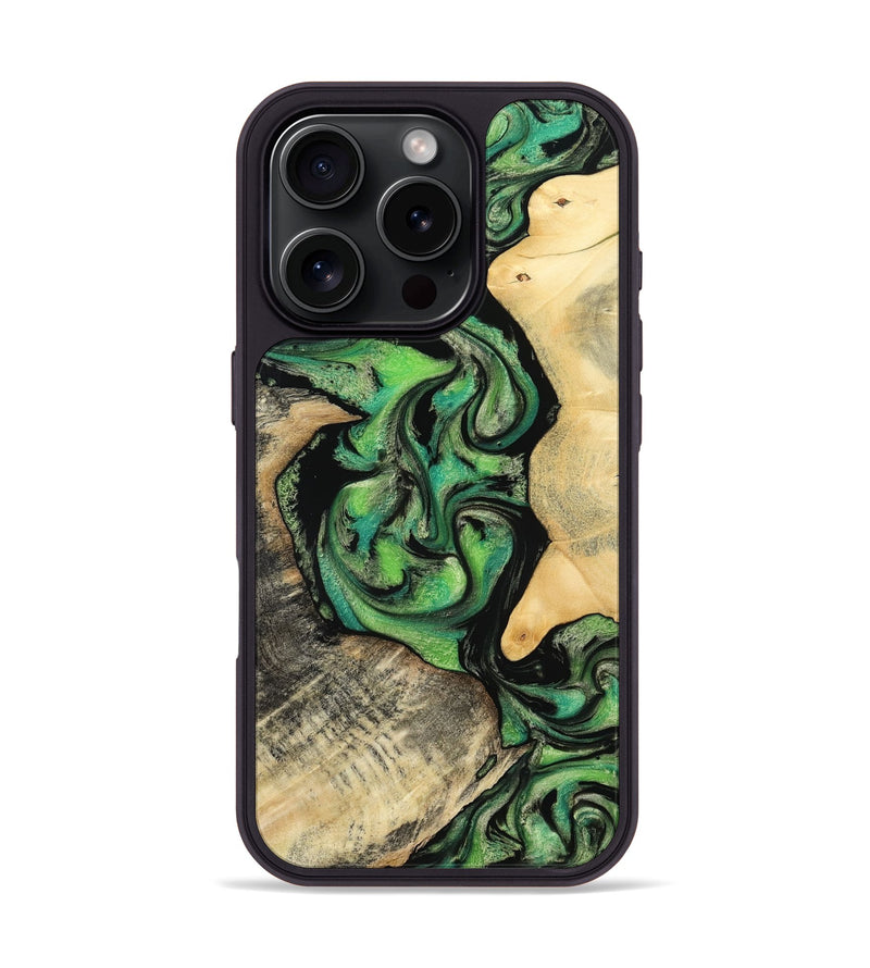 iPhone 16 Pro Wood Phone Case - Zen (Ombre, 801779)