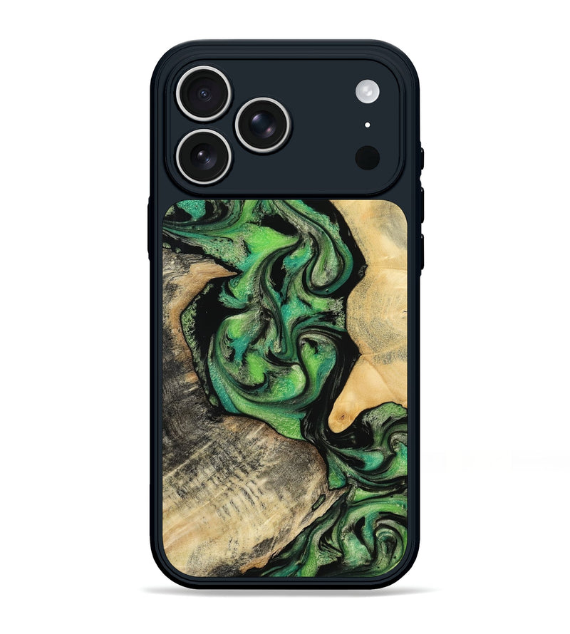 iPhone 17 Pro Max Wood Phone Case - Zen (Ombre, 801779)