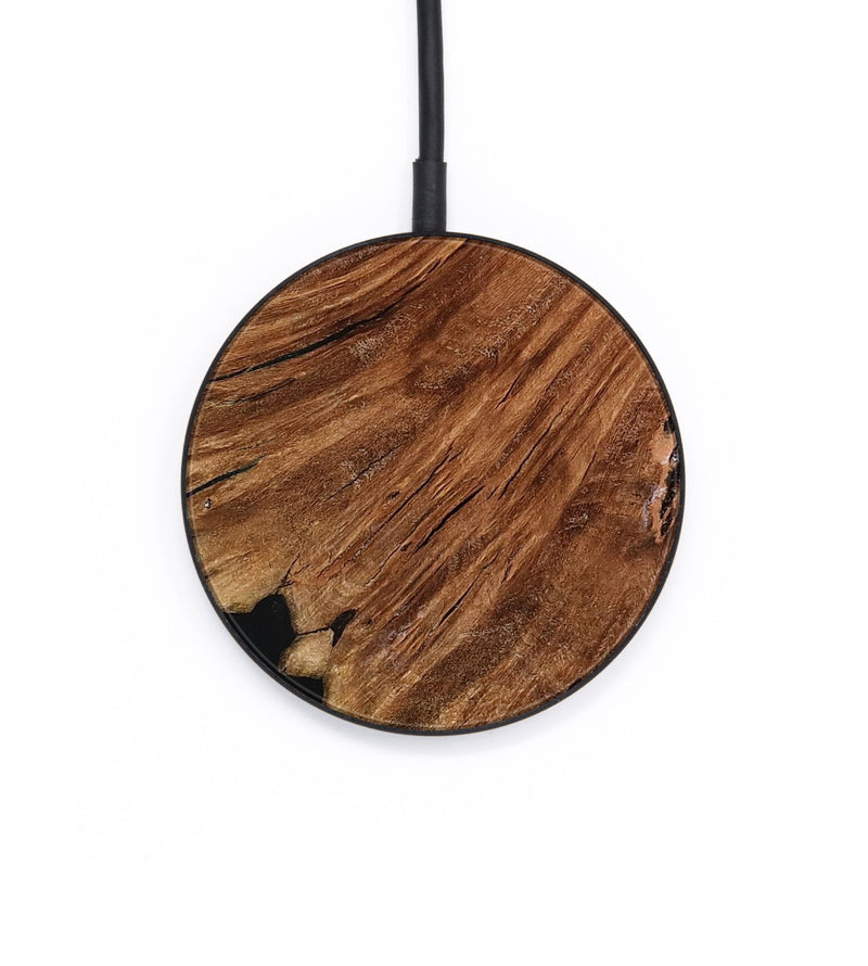 Circle Wood Wireless Charger - Tyesha (Green, 801781)