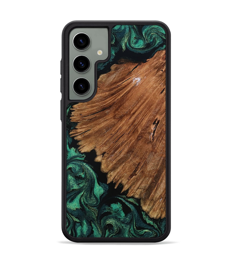 Galaxy S24 Plus Wood Phone Case - Tyesha (Green, 801781)