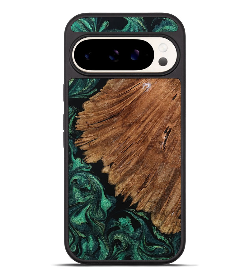 Pixel 9 Pro XL Wood Phone Case - Tyesha (Green, 801781)