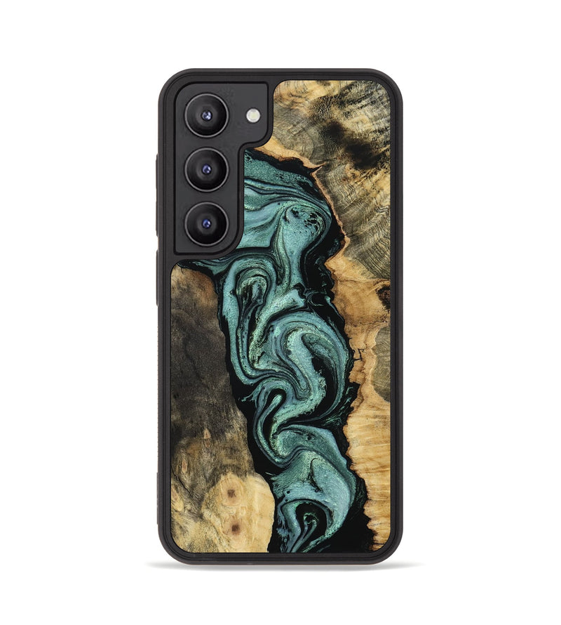 Galaxy S23 Wood Phone Case - Meaghan (Green, 801782)