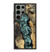 Galaxy S23 Ultra Wood Phone Case - Meaghan (Green, 801782)