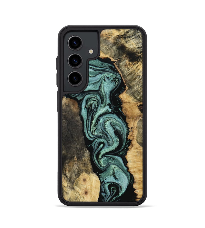 Galaxy S24 Wood Phone Case - Meaghan (Green, 801782)